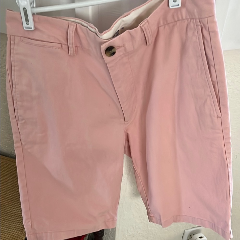 Old Navy Pink Flat Front Shorts Classic Style